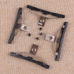 4pcs Black Car Interiors Sunroof Shade Slider Panel Cover Clip fit for VW Golf MK4 Passat B5 Rabbit GTI Jetta 4B0877165