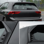 Auto tagumiste akende k&uuml;lgspoileri tiiva difuusori liist VW Golf 8 MK8 GTI GTD TSI TDI jaoks - Autovaruosad-A87Q must