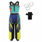 Lapsed T&uuml;drukud Kpop Rumi Zoey Mira Cosplay Kost&uuml;&uuml;m Halloween Karneval Jahimehed Lava Kost&uuml;&uuml;m Parukas &Uuml;likond Peo Rollim&auml;ngu R&otilde;ivad 150