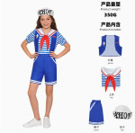 Cosplay kost&uuml;&uuml;m Halloween uued kummalised asjad 4cosplay merev&auml;e madrus &uuml;likond mehed ja naised filmi ja televisiooni &uuml;likond 110cm child