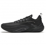 Anta Zap 1 Cushioning, Wear Resistant Low top Basketball Shoes Men's Black 912421601Q-5 42.5