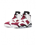 Air Jordan 6 Retro Carmine Red White Black Bordeaux (meeste omad) CT8529-106 36.5