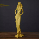 K&auml;sit&ouml;&ouml; Ilus T&uuml;druk Puidust Kuju - K&auml;sit&ouml;&ouml; Haldjakuju, Elegantne KoduDekoor Iluduse Esimene Armastus