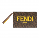 Fendi Monogrammi logoga lamedast nahast k&auml;ekott Suur meeste k&auml;ekott Pruun 7N0126-AJJ8-F1HRH Shopping Bag Set(Basic Set+Shopping Bag)