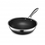 HexClad H&uuml;briid Wok Ohutu Otsese M&uuml;&uuml;gi Garantii Mittekleepuv [26cm] [Mittekleepuv kate] Induktsioon/Ahi/N&otilde;udepesumasin (Ainult tootja, Kaasas) [HexClad]