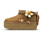 UGG L&uuml;hikesed lumesaapad, lehma l&otilde;hestatud nahast, naiste, kastanipruunid 1135092-CHE(Team652-) 37 brown