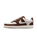 Nike Court Vision Synthetic Leather Breathable Low top Vintage Basketball Shoes Men's IM0459-105 42.5 gray