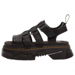 Dr. Martens Mattison 3 PU Nahast Minimalistlikud Mugavad Rooma Sandaalid Naiste sandaalid Must 40891001 36