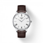 Tissot Nahkrihm Valge sihver Meeste moekell T063.409.16.018.00 valge