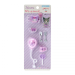 Sanrio Pitatto Friends Aksessuaar 16 x 8 x 604607 (Mini) Komplekt, Kuromi, 2,5 cm, Tegelane,