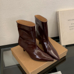 S&uuml;gis Terava Ninaga Naiste Pahkluusaapad Peales&otilde;idetavad Madala Kontsaga Kingad T&auml;navastiil Banketipidu L&uuml;hikesed Saapad Naised 35 punane