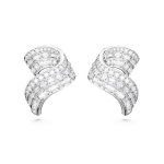 Swarovski Hyperbola Curve Design Messingist K&otilde;rvar&otilde;ngad Naiste k&otilde;rvar&otilde;ngad H&otilde;be 5665332 F,Silver