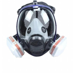 T&auml;ismask kahe filtriga + 8 puuvilla padjakest, uduvastane, v&auml;rvimiseks, keevitamiseks, tolmukaitseks