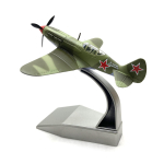 Valatud metall 1/72 m&otilde;&otilde;tkavas Mikojan MiG-3 h&auml;vitaja s&otilde;jaline mudellennuk kogumiseks kingitus roheline