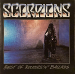 CD SCORPIONS Best of Rockers n Ballads 8420022 Mercury 1989 USA Rock Kasutatud