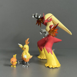 Pokemon Anime Tegevusfiguurid Gk Blaziken Evolutsioonir&uuml;hm Combusken Torchic Armas ja V&otilde;luv Mudelikogu PVC Nukk Laste M&auml;nguasi Kingitus brown