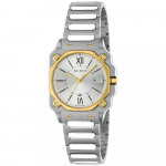 Gucci YA166506 G-Flat H&otilde;bedase sihverplaadiga unisex-k&auml;ekell 30mm h&otilde;be