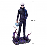 JJK Anime Kuju Gojo Satoru tegevuskujud lahinguversioon Gojo kuju PVC mudel T&auml;iskasvanute kaunistus Kogudused Kujud Kingitused 34cm 34cm