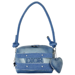 K&auml;sitsi valmistatud DIY Dior-ist inspireeritud &uuml;mbertehtud meigikott Makeup Bag
