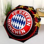 Bayern M&uuml;nchen, Jalgpalliklubi - Automaatne avamine ja sulgemine, 8-ribiline struktuur, Kaasaskantav vihmavari, Sobib meestele ja naistele k&otilde;ikidel aastaaegadel -