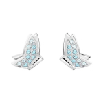 Swarovski Lilia Moodsad Trendikad Peened Liblikaga Rhodiumiga Kaetud K&otilde;rvar&otilde;ngad Naiste k&otilde;rvar&otilde;ngad H&otilde;bedane 5662183 Box+Shopping Bag