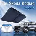 Skoda Kodiaq 2024 2025 MK2 kokkupandav auto p&auml;ikesesirm esiklaasi p&auml;ikesesirm soojusisolatsioon suvine jahutus auto lisatarvikud