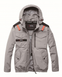 BURTLE Lennukite taktikaline blouson Tuhk Suurus XL (Unisex) Kevad/Suvi, Hall, AC1151, 60,