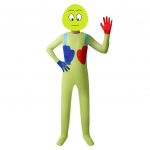 Poppy Kids M&auml;nguaeg M&auml;ngija Cosplay Kost&uuml;&uuml;m Kombinesoon Mask Halloweeni &Uuml;likond 150