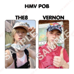 EELTELLIMUS V8 1. minialbum V8 JAPAN POB FOTOKAART SEVENTEEN THE8 VERNON THE8 / HMV POB #1 gray