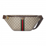 GUCCI Ophidia kaetud kangast v&ouml;&ouml;kotid Suur Meeste Beež Tume Pruun Basic Set (Bag + Dustproof Bag)