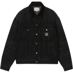 Carhartt WIP Dayton Trucker Jakk Klapitaskuga Logoga Vabaaja Jakk Unisex jakid I034315-00E-4O XL black