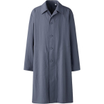 UNIQLO U Sari SS25 L&otilde;tv &Uuml;he n&ouml;&ouml;biga Kahe taskuga &Uuml;hev&auml;rviline Keskmise pikkusega Mantel Meeste mantlid Hall 475634-07 S gray