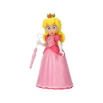 San-Ei Trading Super Mario Bros. Filmi tegevuskuju Peach TSM-03 - 8 liigendit (Pea, Jalad jne.) Tegelasp&otilde;hine pink