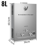 SIHAO boiler LPG gray