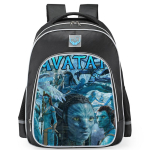 Avatar3 seeria &uuml;mberkaudne seljakott helkurribaga koolikott reflective black - small