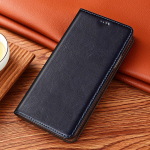 Luksuslik naturaalsest nahast &uuml;mbris Oneplus 15 15R 13 13R 13T 6T 7T 8 8T 9 9RT 10 10T 11 11R 12 12R Pro Flip-rahakott Nahast telefoni kate Oneplus 3 (3T) black