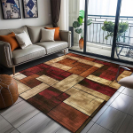 Moodne geomeetriline vaip elutuppa abstraktne dekoratsioon kodu diivanile pestav suure suurusega vaibad magamistupp kapi juurde libisemiskindlad p&otilde;randamatid 160cm x 230cm