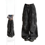 Gooti teksad Naistele Grunge Abi Y2K Denim Cargo P&uuml;ksid Goblin Core Punk Kottis P&uuml;ksid L must
