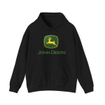 kapuutsiga pusa-Vabaaja kampsun John Deere GRAAFILINE T&Auml;IESTI UUS TRAKTOR Unisex Heavy Blend&trade; kapuutsiga pusa M black