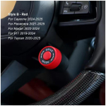 Sport Chrono Roolinupp Porsche Cayenne/Panamera Macan/911 718/Taycan 2017-2025 jaoks SC Režiimi L&uuml;lituskomplekt Plug Play B Red