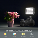 Professionaalne h&auml;mardatav &uuml;lisuure v&otilde;imsusega LED-videovalgusti 5600K fotograafia t&auml;itevalgusti, 160 LED-i helmed