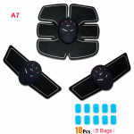 EMS ABS Muscle Stimulator Tooner Talje lihaste k&otilde;ht salendav tooniv v&ouml;&ouml; A7 must