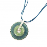 Les Tr&eacute;sors De Lily [A4648] - Collier 'Sunny Life' Bleu sinine