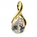 Les Tr&eacute;sors De Lily [F6821] &ndash; valge kullaga kaetud C&acirc;lin ripats valge