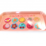 Smiley [L9082] - koogialus  Smiley  virsik - 31x15 cm oranž