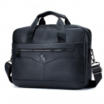 LAOSHIZI meeste portfell meestele ehtsast nahast k&auml;ekott Dokumendikott Crossbody kott must