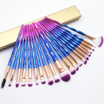 20 tk. Teemantmeigipintslite komplekt Beauty Make Up Brush Tool Kosmeetiline puuder jumestuskreemi segamine