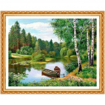 Maastikuga k&auml;sitsi valmistatud t&auml;isteemanttikandid Lake Forest 5d &uuml;mmargune teemant t&auml;ispasta mustriga helmed 20X30CM