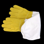 1 komplekt Ventilatsiooniga kaitsvate varrukatega kindad Professionaalne mesilasvastane mesinduse mesinik