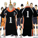 Scione Anime Haikyuu Cosplay kost&uuml;&uuml;m Karasuno v&otilde;rkpalliklubi Hinata Shyouyou spordir&otilde;ivaste vormiriietus S